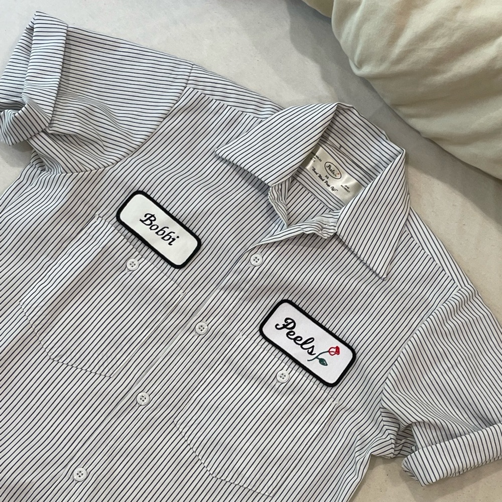 Peels NYC shirt (@peels), Women’s xs